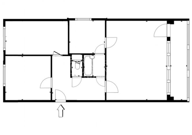 Prodej bytu 3+1, Praha - Lhotka, Novodvorská, 75 m2