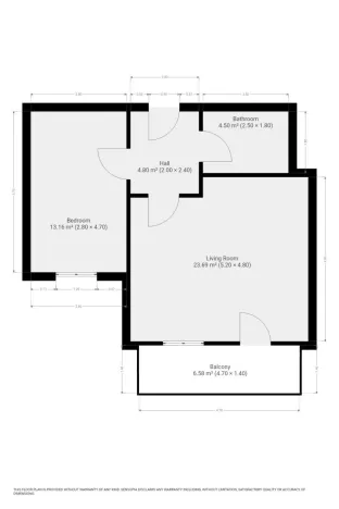 Pronájem bytu 2+kk, Praha - Kyje, Sicherova, 47 m2