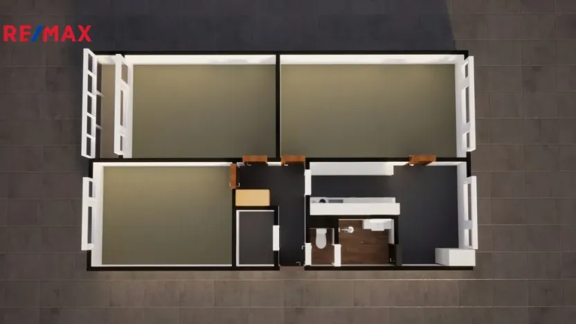 Prodej bytu 3+1, Liberec - Liberec VI-Rochlice, Gagarinova, 75 m2