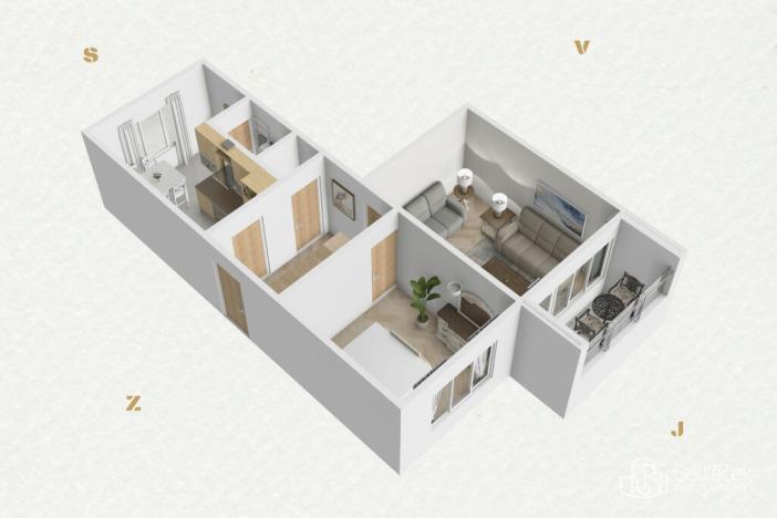 Prodej bytu 2+1, Kraslice, Soukenická, 57 m2