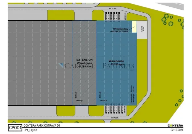 Pronájem výrobních prostor, Ostrava - Hrušov, Žižkova, 13500 m2