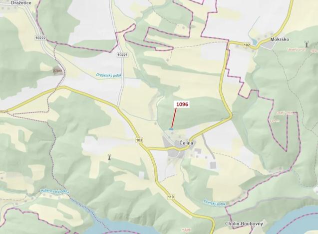Dražba lesa, Borotice, 767 m2