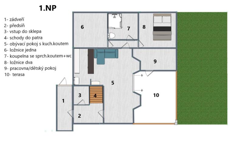 Prodej rodinného domu, Liberec, Jiráskova, 150 m2