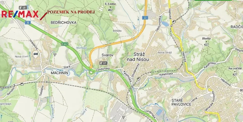 Prodej pozemku pro bydlení, Liberec, 1176 m2