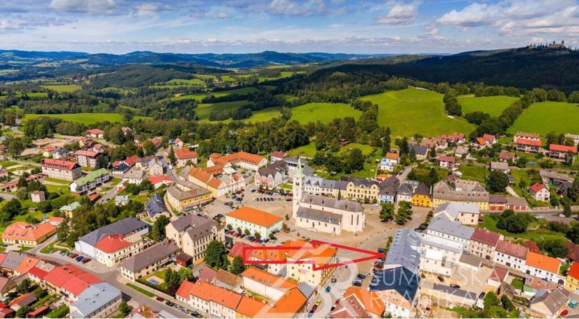 Prodej bytu 4+1, Kašperské Hory, Náměstí, 120 m2