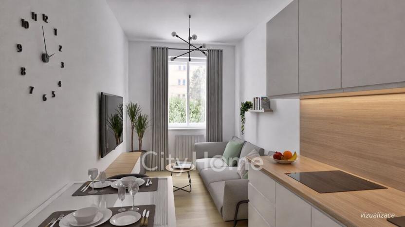Prodej bytu 1+kk, Praha - Smíchov, Na Václavce, 25 m2