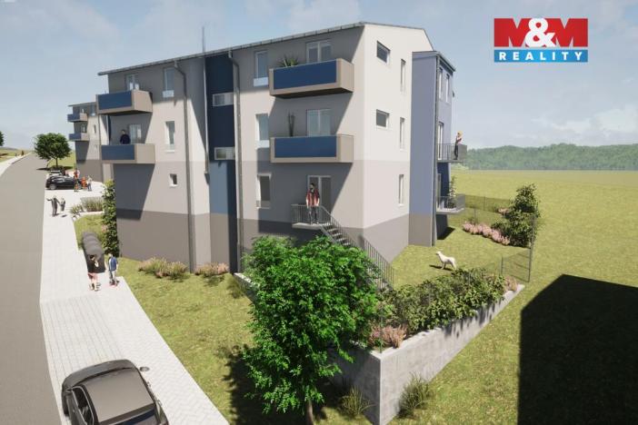 Prodej bytu 2+kk, Dačice - Dačice V, U Stadionu, 40 m2