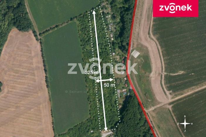Prodej pole, Zlín - Malenovice, 15468 m2