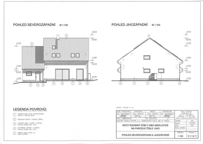 Prodej pozemku pro bydlení, Medlovice, 674 m2