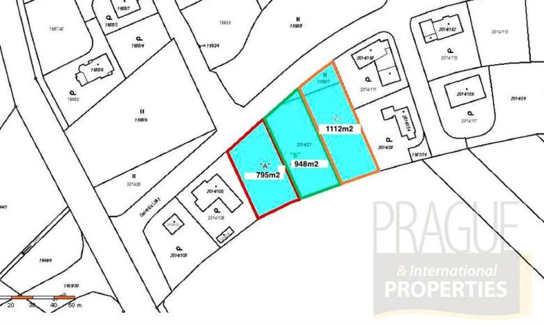Prodej pozemku pro bydlení, Brandýs nad Labem-Stará Boleslav, Generála Lišky, 948 m2