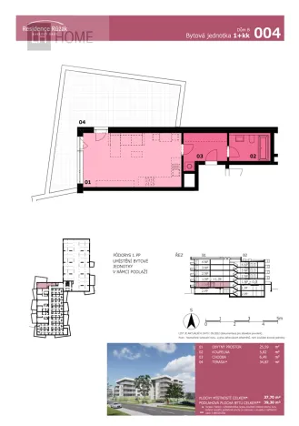 Prodej bytu 1+kk, Karlovy Vary, 39 m2