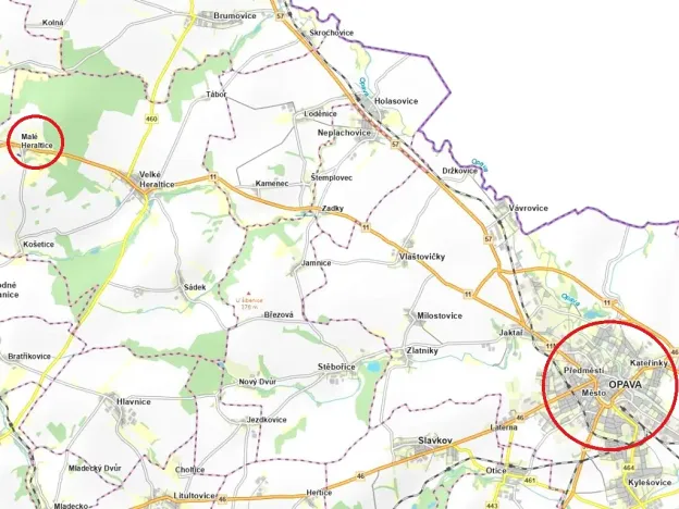 Prodej pozemku pro bydlení, Velké Heraltice, 2501 m2