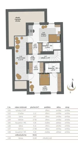 Prodej bytu 4+kk, Praha - Suchdol, Pod rybníčkem, 283 m2