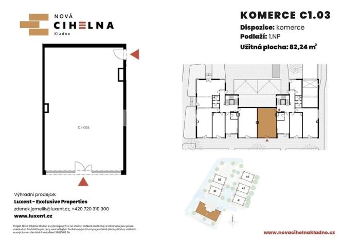 Prodej kanceláře, Kladno, 82 m2