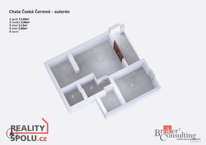 Prodej chalupy, Česká Čermná, 76 m2