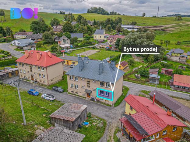 Prodej bytu 3+1, Hanušovice - Hynčice nad Moravou, 55 m2
