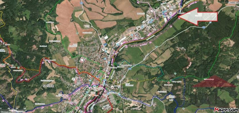 Prodej louky, Sušice, 4420 m2