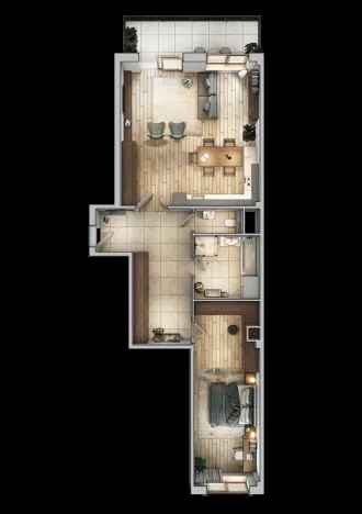 Prodej bytu 2+kk, Karlovy Vary, Šumavská, 83 m2