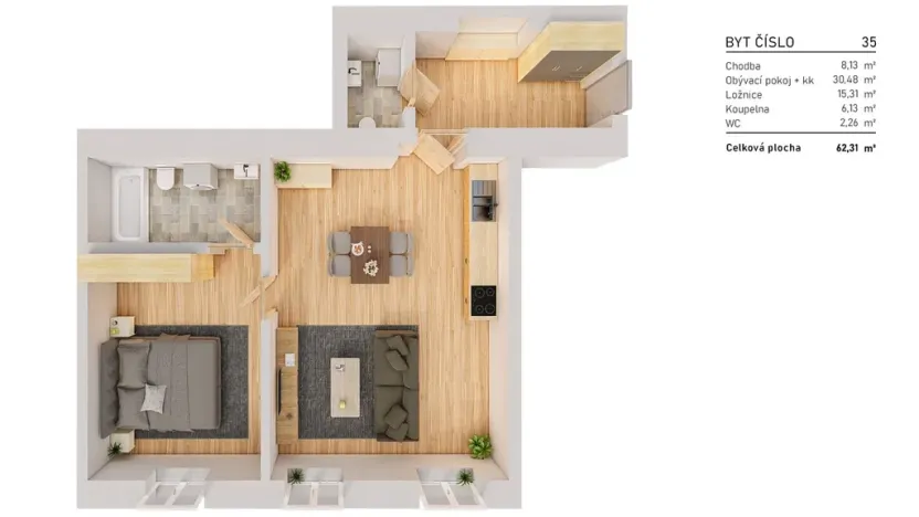 Prodej bytu 2+kk, Praha - Nové Město, Spálená, 63 m2