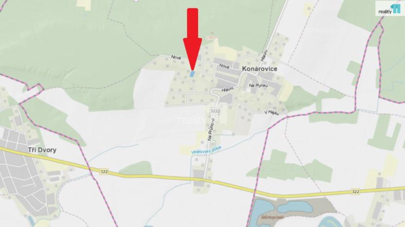 Prodej pozemku pro bydlení, Konárovice, Na Vinici, 1733 m2