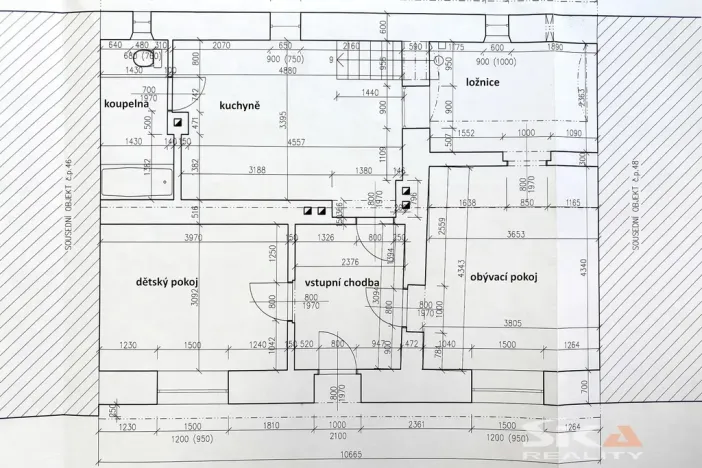 Prodej rodinného domu, Líšťany, V Poustkách, 67 m2