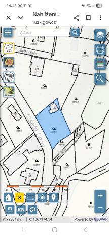 Prodej pozemku pro bydlení, Hrusice, Josefa Lady, 588 m2