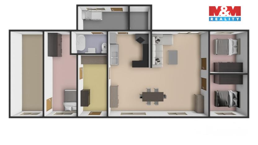 Prodej rodinného domu, Luka nad Jihlavou, 1. máje, 155 m2