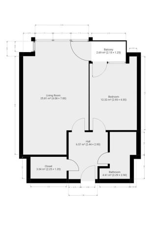 Pronájem bytu 2+kk, Praha - Smíchov, Štorkánova, 53 m2