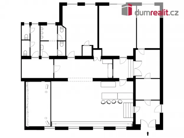 Pronájem komerční nemovitosti, České Budějovice - České Budějovice 6, U Tří lvů, 220 m2
