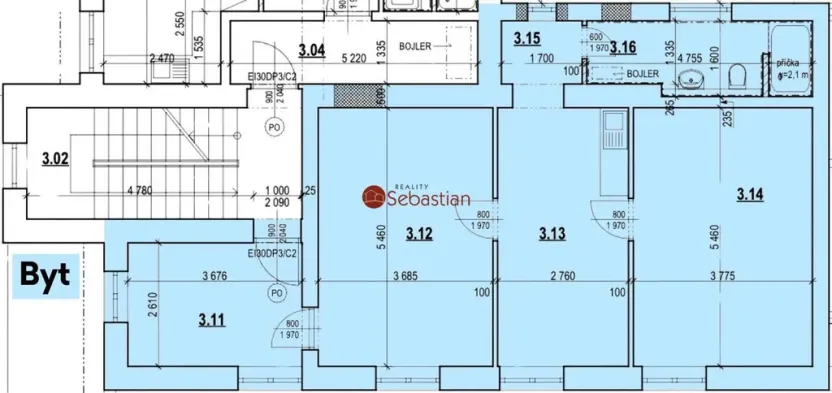 Pronájem kanceláře, Jičín - Valdické Předměstí, Dělnická, 75 m2