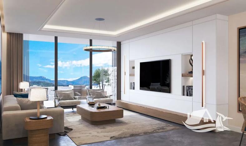 Prodej bytu 1+kk, Agios Amvrosios Keryneias, Kypr, 38 m2