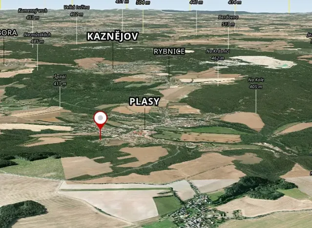 Prodej pozemku pro bydlení, Plasy, 5959 m2