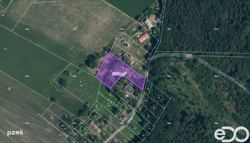 Prodej pozemku pro bydlení, Višňová, 3564 m2