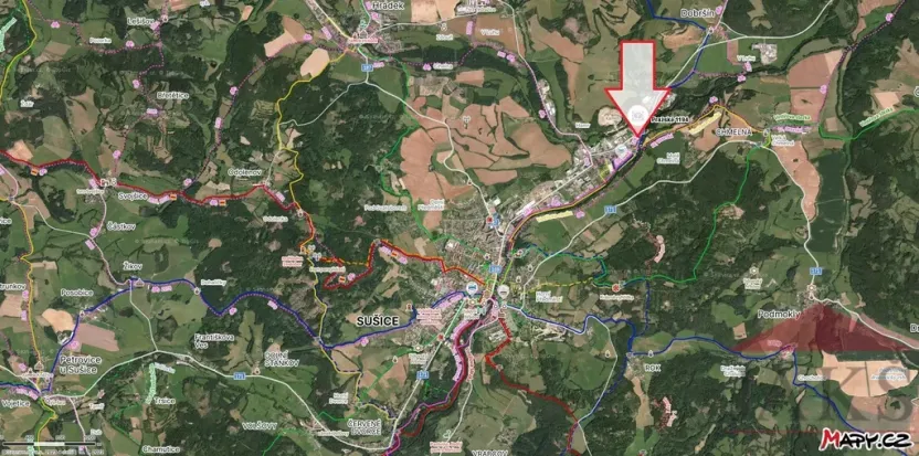 Pronájem skladu, Sušice - Sušice II, Pražská, 238 m2