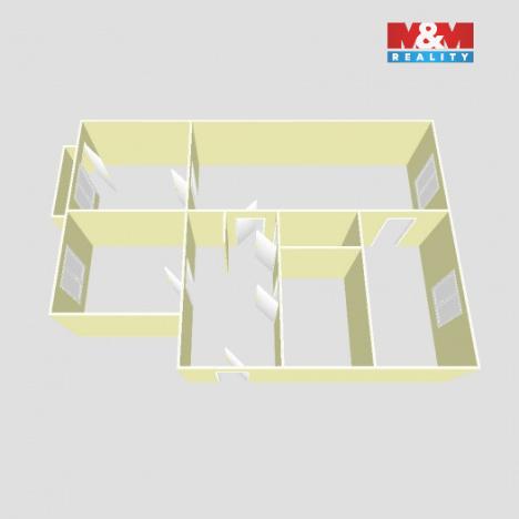 Prodej bytu 3+1, Ostrava - Poruba, Opavská, 76 m2