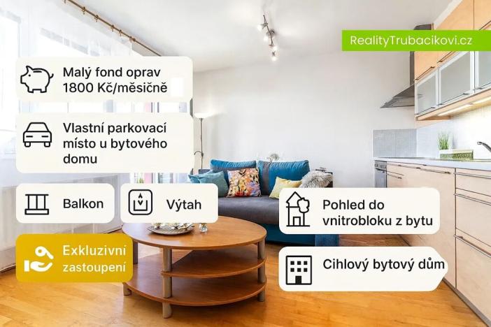 Prodej bytu 2+kk, Uherské Hradiště, Trnková, 44 m2