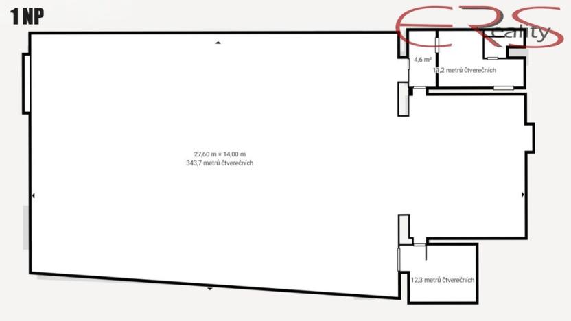 Prodej obchodního prostoru, Broumov - Poříčí, 750 m2