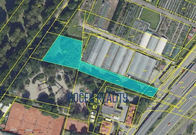 Prodej komerčního pozemku, Praha - Hodkovičky, Vltavanů, 2811 m2