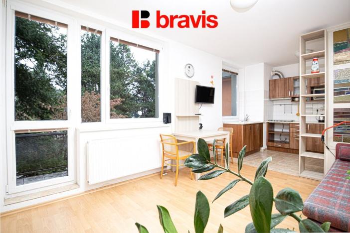Pronájem bytu 1+kk, Brno - Komín, Absolonova, 34 m2