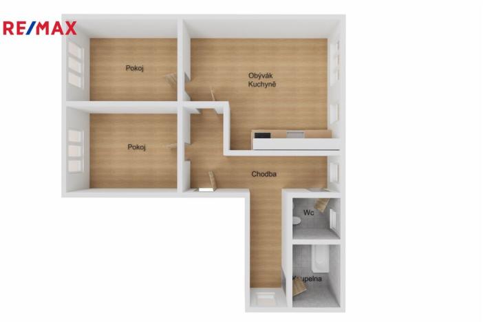 Pronájem bytu 3+kk, Havířov, Dlouhá třída, 81 m2