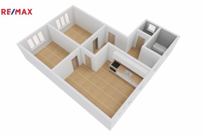 Pronájem bytu 3+kk, Havířov, Dlouhá třída, 75 m2