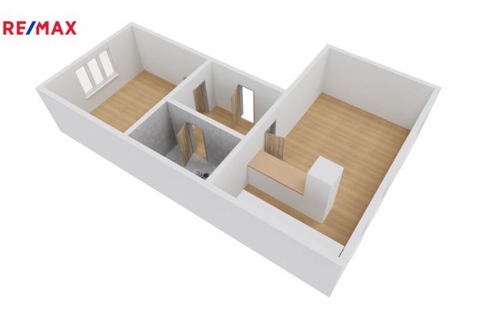 Pronájem bytu 2+kk, Havířov, Dlouhá třída, 44 m2