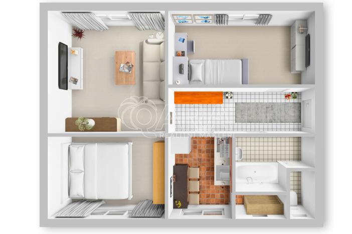 Prodej bytu 3+1, Písek - Budějovické Předměstí, Preslova, 78 m2