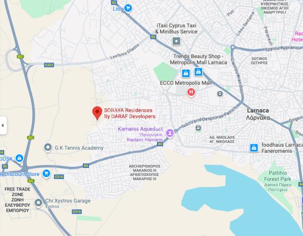 Prodej bytu 3+kk, Larnaka,Kypr, 176 m2