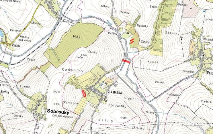 Prodej podílu pole, Kroměříž, 2509 m2