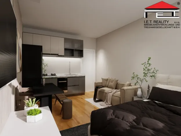 Prodej bytu 1+kk, Brno, Charbulova, 39 m2