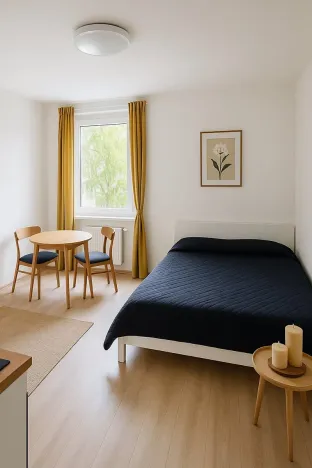 Pronájem bytu 1+kk, Praha - Vršovice, 25 m2