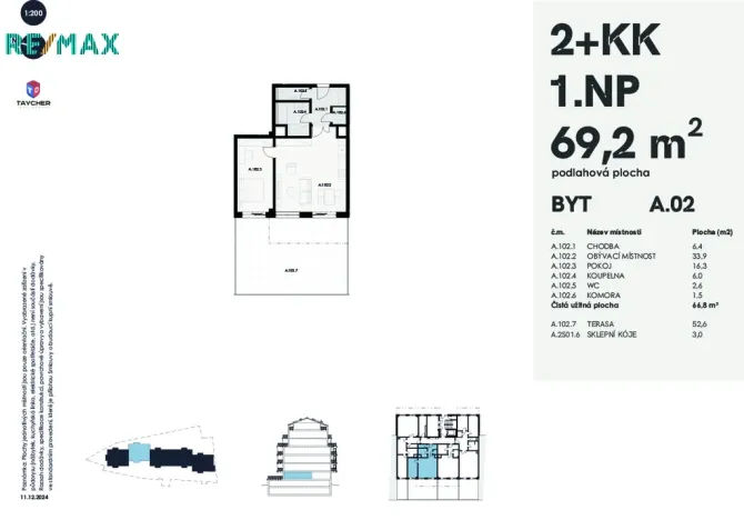 Prodej bytu 2+kk, Karlovy Vary, Šumavská, 69 m2