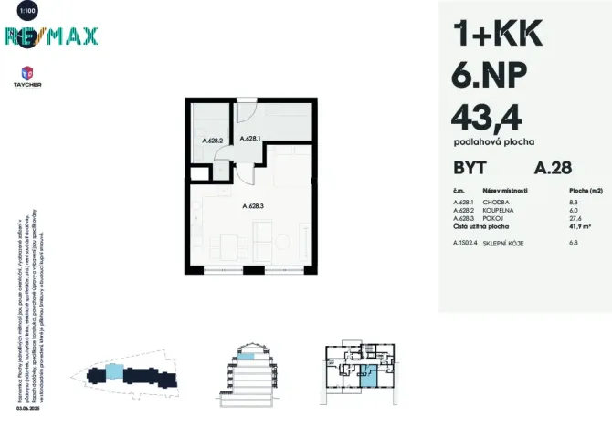 Prodej bytu 1+kk, Karlovy Vary, Šumavská, 43 m2