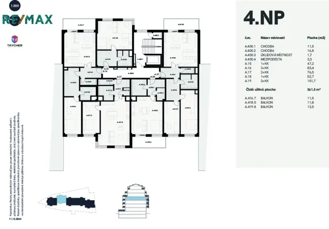 Prodej bytu 3+kk, Karlovy Vary, Šumavská, 105 m2